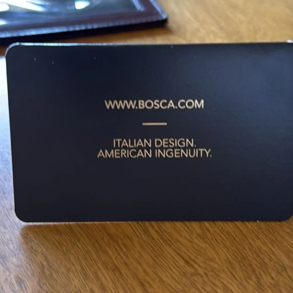 NEW. Bosca Old Leather Weekend Wallet